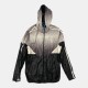 Adidas Originals Colorblock Hooded Τζάκετ Γκρι Μαύρο /pre owned